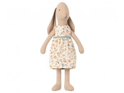 Maileg Králičí slečna Bunny in Flower Dress - Size 2