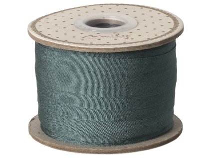Maileg Široká dekorativní stuha Petrol 10 m  Maileg Ribbon, W: 18 mm x L: 10 m - Petrol