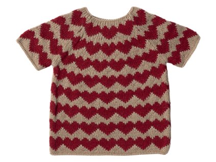 Maileg Svetr pro vánočního skřítka velikosti 6/103 cm  Maileg Knitted Sweater, Pixy size 6 - Girl