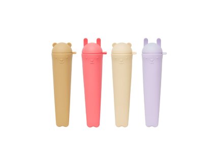 OYOY Mini Ninka Teddy Ice Pops lavender vanilla cherry red rubber