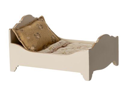 Maileg Dřevěná postýlka pro myšky Maileg Bed, Mouse - Off White