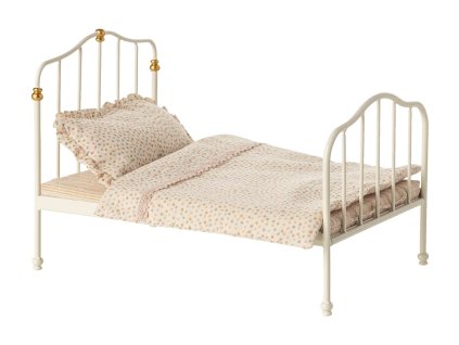 Maileg Vintage postýlka pro 2 myšky  Maileg Vintage Bed, Mouse - Off White
