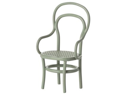 Maileg Židle pro myšku Mint Maileg Vintage Chair, Mouse - Mint