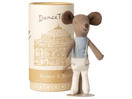 Maileg Myšák tanečník v dárkové krabičce  Maileg Ballet Dancer Mouse, Big Brother