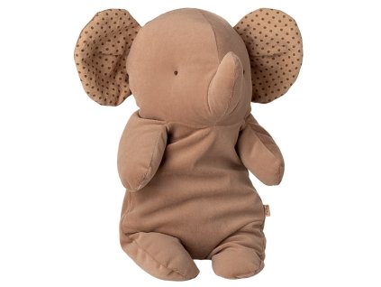 Maileg Lněný slon Medium Maileg Safari Friends, Elephant, Medium - Vintage Rose