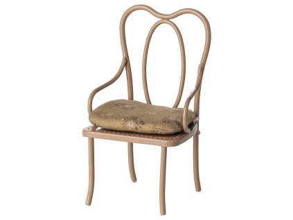 Maileg Velké romantické křesílko Dark Powder Maileg Vintage Chair, Mini - Dark Powder
