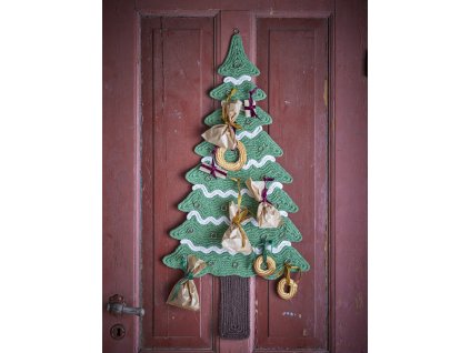 Bloomingville Adventní kalendář Douglas  Bloomingville Douglas Calendar, Green, Cotton