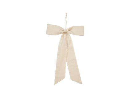 fermLIVING Velká dekorativní mašle fermLIVING Box Decoration - Small - Set of 2 - Natural