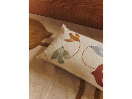 fermLIVING Vyšívaný polštářek Swift Bird  fermLIVING Swift Bird Embroidered Cushion