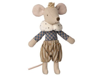Maileg Myšák princ ve svém hradu  Maieg Prince Mouse, Big Brother - Ocher