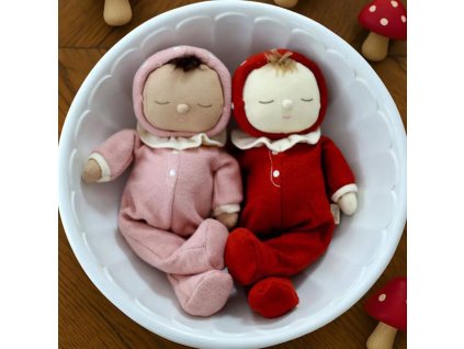 Olli Ella Dozy Dinkum Toadstool Pip Pink Moppet Red 2 5000x