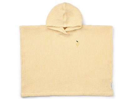 Liewood SS26 Paco Embroidered Poncho Yellow