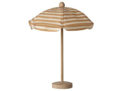Maileg Plážový slunečník pro myšky  Maileg Beach Umbrella, Mouse - Soft Coral
