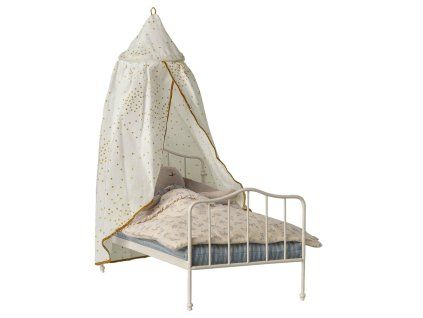 Maileg Baldachýn k postýlce Off White  Maileg Bed Canopy, Miniature - Off White