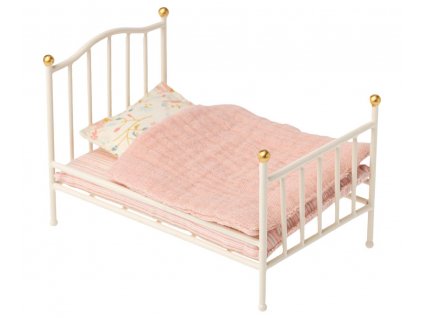 vintage bed mouse white