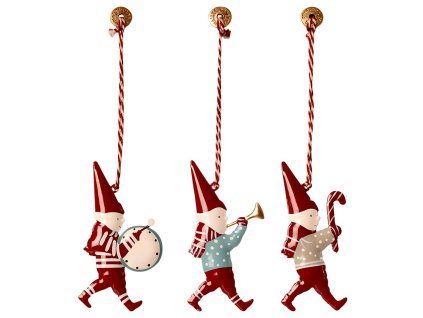 metal ornaments in box 3 pixies