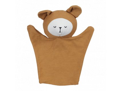 Hand Puppet Bear Ochre (primary)