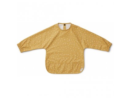 LW12359 Merle cape bib 2910 Confetti yellow mellow Extra 0