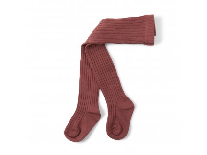 KS1837 RIB STOCKINGS MOCCA Extra 0