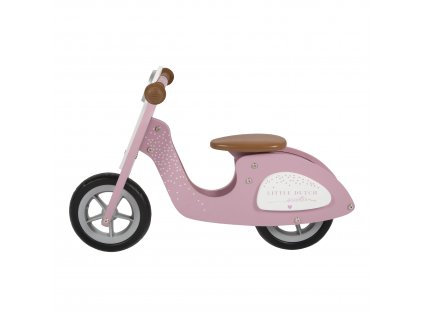 4373 wooden scooter pink 1