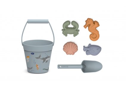 LW14168 Dante beach set 6966 Sea creature sea blue multi mix Extra 0