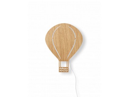 fermLIVING Nástěnná lampička Air Balloon Oiled Oak  fermLIVING Air Balloon Lamp