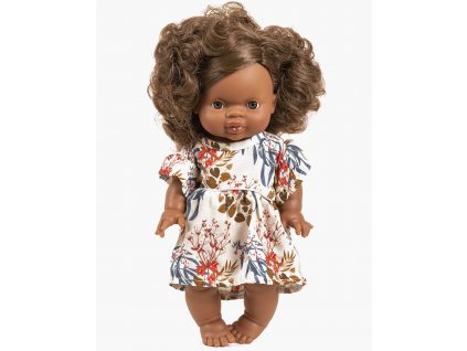 Collection Minikane poupee gordis nouveautes automne hiver 2021 robe daisy coton motif adonis look