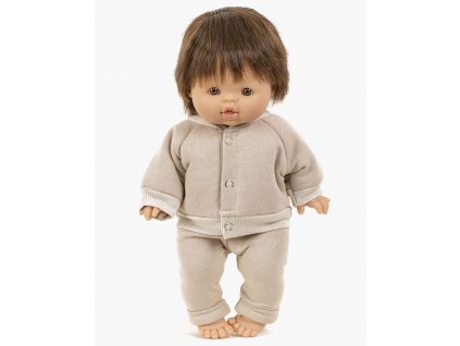 Collection Minikane poupee gordis nouveautes automne hiver 2021 bombers jack molleton lin look