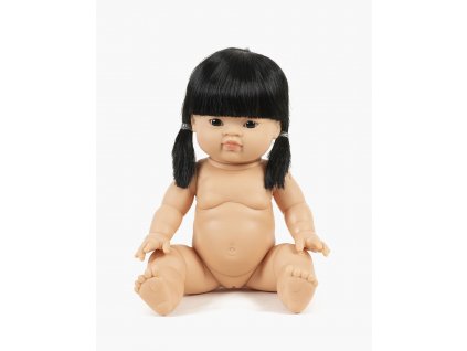 Collection Minikane poupee gordis nouveautes printemps ete 2022 jade avec couettes