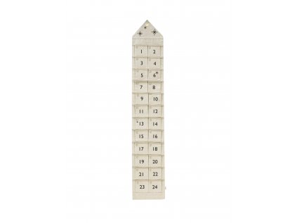 fermLIVING Adventní kalendář Star Sandy Narrow