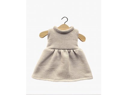 Collection Minikane poupee amigas nouveautes automne hiver 2021 robe faustine sans manche molleton lin