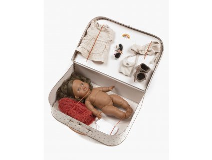 Collection Minikane poupee gordis nouveautes automne hiver 2021 ma valise dantan fille bohemian chic lot accessoires vetements