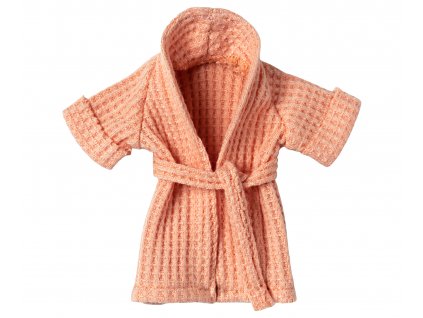 Maileg Župánek pro myšku Coral  Maileg Bathrobe, Mouse Coral