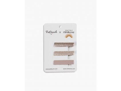 Collection Minikane poupee gordis nouveautes automne hiver 2021 accessoires pour cheveux barrettes pour enfants et poupees 4 5cm