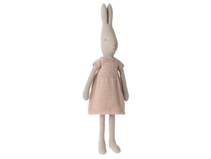 Maileg Zaječí slečna v pletených šatech, Size 4  Maileg Rabbit Size 4, Knitted Dress