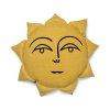 ferm Living Sun Kissen gelb