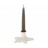 Maileg Kovový svícen  Maileg Candle Holder Off White