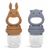 KS4414 SILICONE FRUIT FEEDING PACIFIER BUNNY QUICKSILVER CARAMEL Main