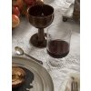 fermLIVING Skleničky na víno set 2 ks  fermLIVING Ripple Wine Glasses Set of 2 Clear