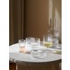 fermLIVING Skleničky na víno set 2 ks  fermLIVING Ripple Wine Glasses Set of 2 Clear