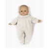 minikane collection dressing vetements accessoires meubles poupees babies 28cm dors bien corentin en coton pointille lin