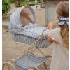 KS100848 DOLL PRAM CAPTAINS BLUE CHECK Extra 3