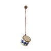 Maileg Malá kovová vánoční ozdoba bubínek Dark Blue  Maileg Metal Ornament, Small Drum