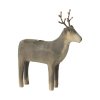 Maileg Dřevěný svícen Sob  Maileg Candle Holder, Medium Reindeer