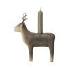 Maileg Velký dřevěný svícen Sob  Maileg Candle Holder, Large Reindeer