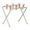 Maileg Velký sušák s kolíčky  Maileg Drying Rack with Pegs, Medium