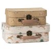 Maileg Kufříky potažené látkou Unicorn 2 ks  Maileg Suitcase Set, 2 pcs - Unicorn