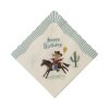 Maileg Papírové ubrousky Happy Birthday Cowboy  Maileg Napkin Happy Birthday Cowboy