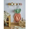Bloomingville Dětský věšák s bonbonky Rudy 3 ks  Bloomingville Rudy Coat Rack Brown