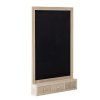 Bloomingville Křídová tabule s šuplíčky Higma  Bloomingville Higma Blackboard, Black